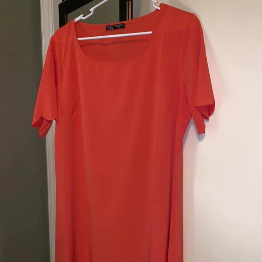 Scalloped dress